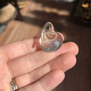 Global Village Everlasting Kiss Clear Glass